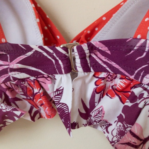 Women's Swim Top with Ruffles - Picture 6 of 8